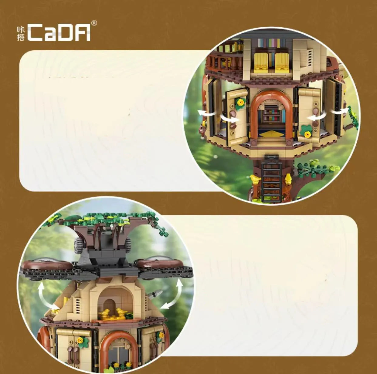 Creator Expert Tree House Library Building Blocks Toy