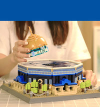 Thumbnail for Building Blocks Creator Expert Jerusalem Dome Of The Rock Bricks Toy Construction Set Toys - 5