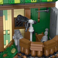 Thumbnail for Building Blocks Creator Expert MOC Medieval Tavern Bricks Toy - 8