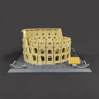 Thumbnail for Building Blocks MOC Architecture Italy Rome Colosseum Bricks Toy - 15