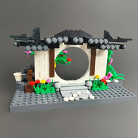 Thumbnail for Building Blocks Creator Expert MOC Huizhou Architecture Arch Bricks Toy - 1