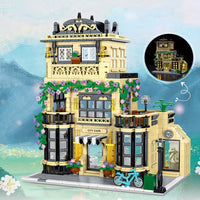 Thumbnail for Building Blocks Creator Experts MOC City Cafe Block Module Bricks Toy - 3