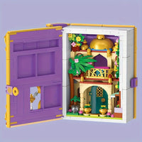 Thumbnail for Building Blocks Creator Expert Aladdin Magic Lamp 3D Book Bricks Toy Construction Set Toys - 3