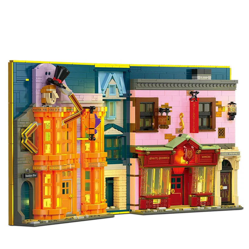 Building Blocks Harry Potter Wheezes Store Quality Sport Supplies Bricks Toy Construction Set Toys - 1