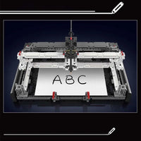 Thumbnail for Building Blocks Technic Expert Motorized Plotter Bricks Toy Construction Set Toys - 6