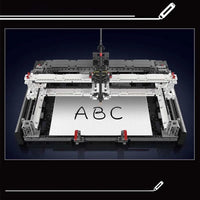 Thumbnail for Building Blocks Technic Expert Motorized Plotter Bricks Toy - 6