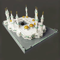 Thumbnail for Building Blocks Architecture MOC Great Mecca Grand Mosque Bricks Toy - 2