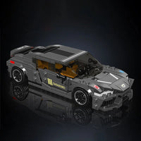 Thumbnail for Building Blocks Tech Mini Koenigsegg Speed Car Champions Bricks Toy Construction Set Toys - 4