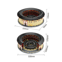 Thumbnail for Building Blocks Creator Expert Fujian Hakka Tulou Chengqi Bricks Toy - 4