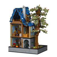 Thumbnail for Building Blocks Creator Expert MOC Medieval Magician House Bricks Toy - 1