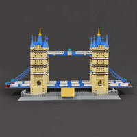 Thumbnail for Building Blocks MOC Architecture London Tower Bridge Bricks Toys - 14