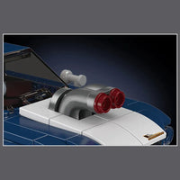 Thumbnail for Building Blocks Tech Mini Mustang 1967 Speed Champions Car Bricks Toy Construction Set Toys - 7