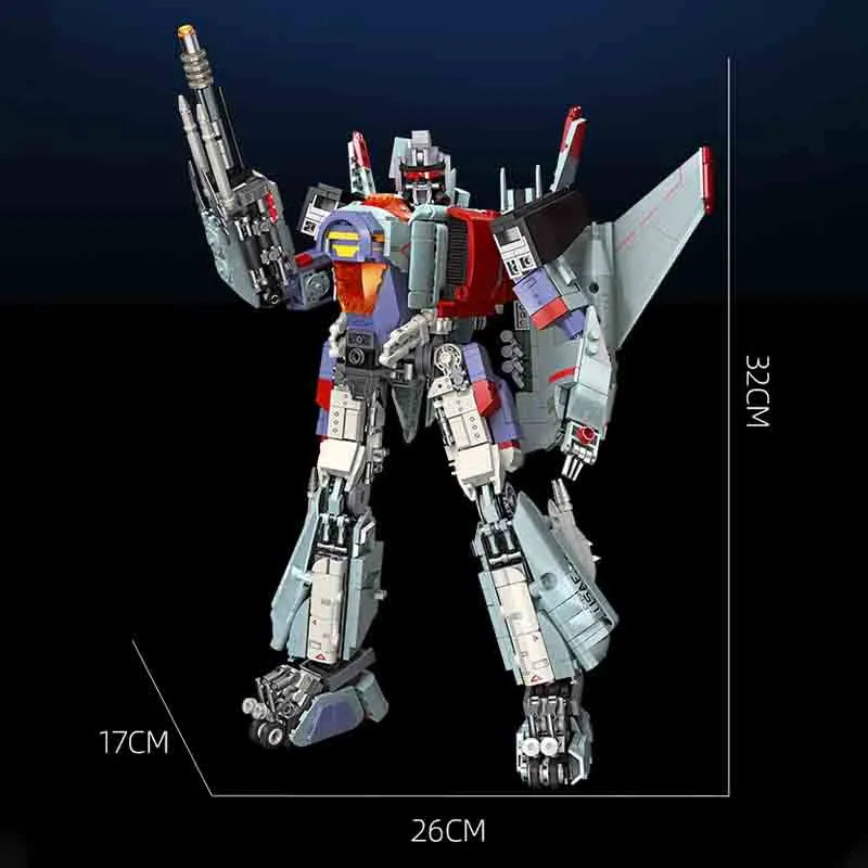 Building Blocks Super Hero Blitz Wing Mecha Robot Warrior Bricks Toy Construction Set Toys - 2