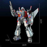 Thumbnail for Building Blocks Super Hero Blitz Wing Mecha Robot Warrior Bricks Toy Construction Set Toys - 2