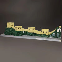 Thumbnail for Building Blocks MOC Architecture Great China Wall Bricks Toys - 15