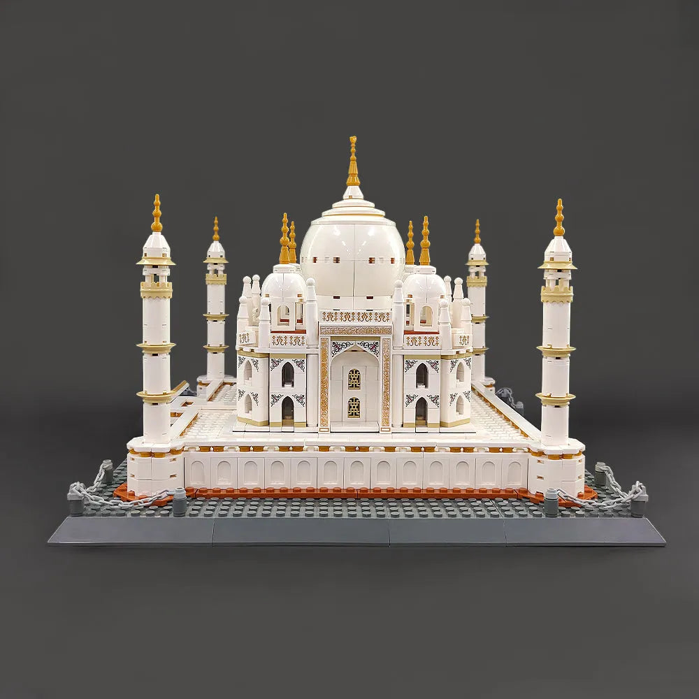 Building Blocks MOC Architecture Famous Taj Mahal Bricks Toys - 12