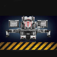 Thumbnail for Building Blocks Tech MOC Motorized Liebherr LTM 11200 Crane Bricks Toy - 3