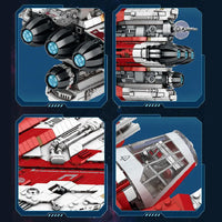 Thumbnail for Building Blocks Star Wars MOC UCS T6 Shuttle Spacecraft Bricks Toy Construction Set Toys - 5
