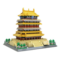 Thumbnail for Building Blocks Creator Expert MOC China Stork Tower Bricks Toy Construction Set Toys - 1