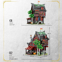 Thumbnail for Building Blocks Creator Expert MOC European Century Bricks Toy Construction Set Toys - 6