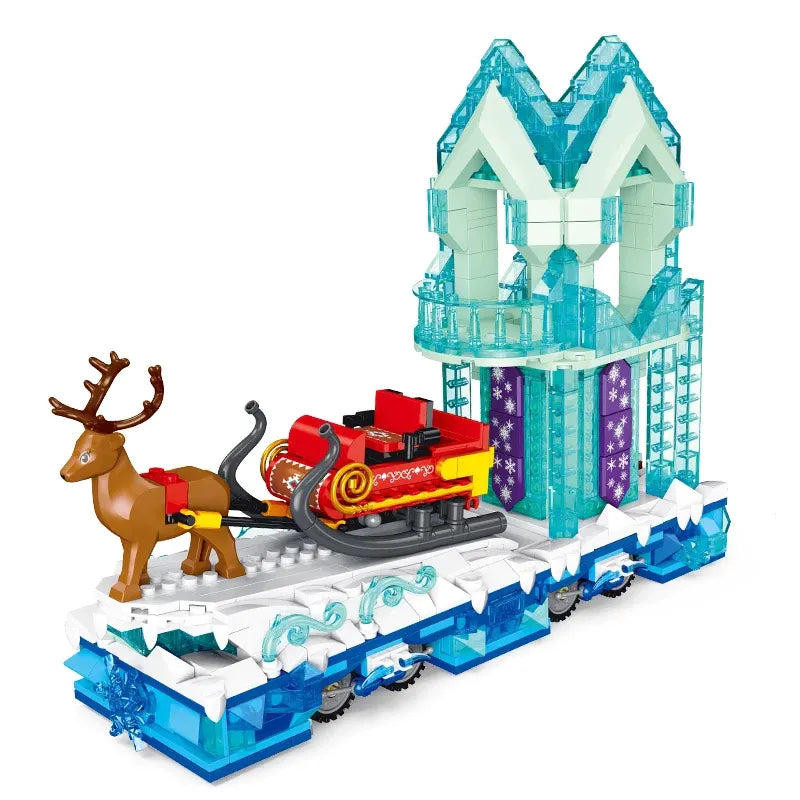 Building Blocks Creative Expert Dream Crystal Parade Float Bricks Toy Construction Set Toys - 1