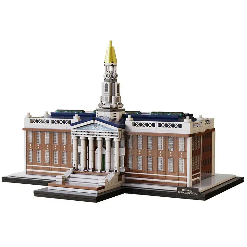 Building Blocks Creator Expert MOC Harvard Business School Bricks Toy Construction Set Toys - 1