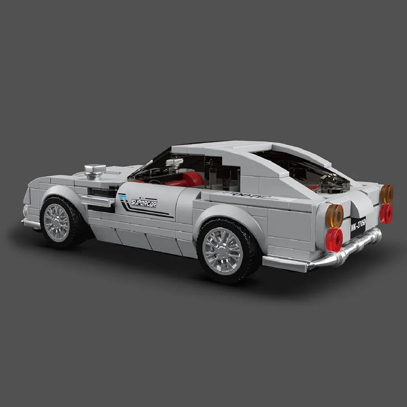 Building Blocks Tech Mini Martin 007 Speed Champions Car Bricks Toys Construction Set Toys - 7