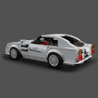 Thumbnail for Building Blocks Tech Mini Martin 007 Speed Champions Car Bricks Toys