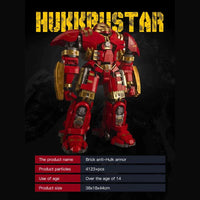 Thumbnail for Building Blocks MOC Mecha MK44 Hulkbuster Armor Robot Bricks Toy Construction Set Toys - 2