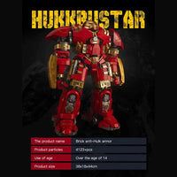 Thumbnail for Building Blocks MOC Mecha MK44 Hulkbuster Armor Robot Bricks Toy - 2