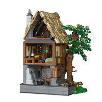 Thumbnail for Building Blocks Creator Expert MOC Medieval Black Smith Bricks Toy - 1