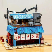 Thumbnail for Building Blocks Movie Expert Japanese Noodle Shop House Bricks Toy - 3