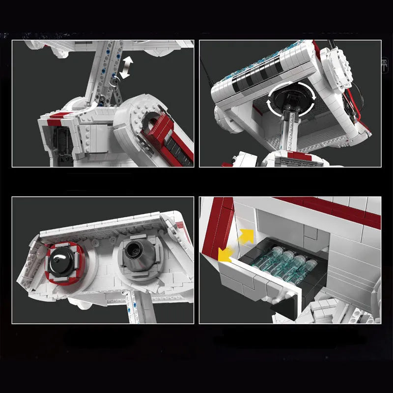 Building Blocks Star Wars MOC The DB 1 Robot Bricks Toy 21052 Construction Set Toys - 4