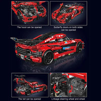 Thumbnail for Building Blocks Technic MOC Koenigsegg One Super Racing Car Bricks Toy - 3