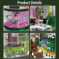 Thumbnail for Building Blocks Creator Expert MOC City Transparent Tower Bricks Toy Construction Set Toys - 4