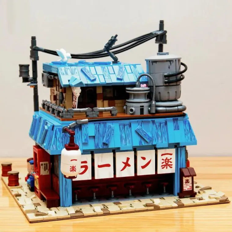 Building Blocks Creator Experts Japanese Noodle House Shop Bricks Toys Construction Set Toys - 4