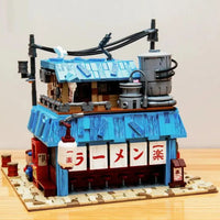 Thumbnail for Building Blocks Creator Experts Japanese Noodle House Shop Bricks Toys - 4