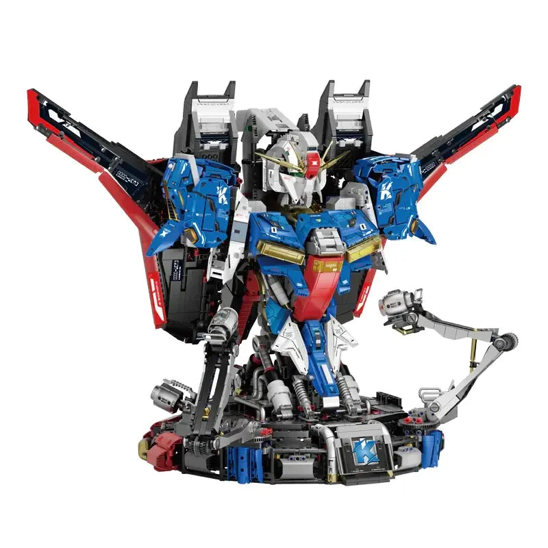 Building Blocks Transformation MOC Assault Bust Mech Robot Bricks Toy Construction Set Toys - 1