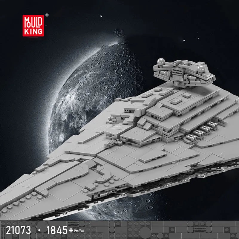 Building Blocks Star Wars MOC Imperial Star Destroyer Bricks Toy - 3