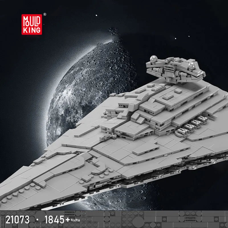 Building Blocks Star Wars MOC Imperial Destroyer Bricks Toy - 3