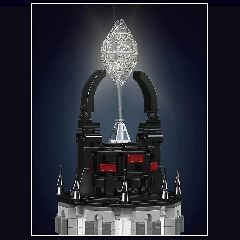Building Blocks Creator MOC Medieval City Central Lighthouse Bricks Toy - 6