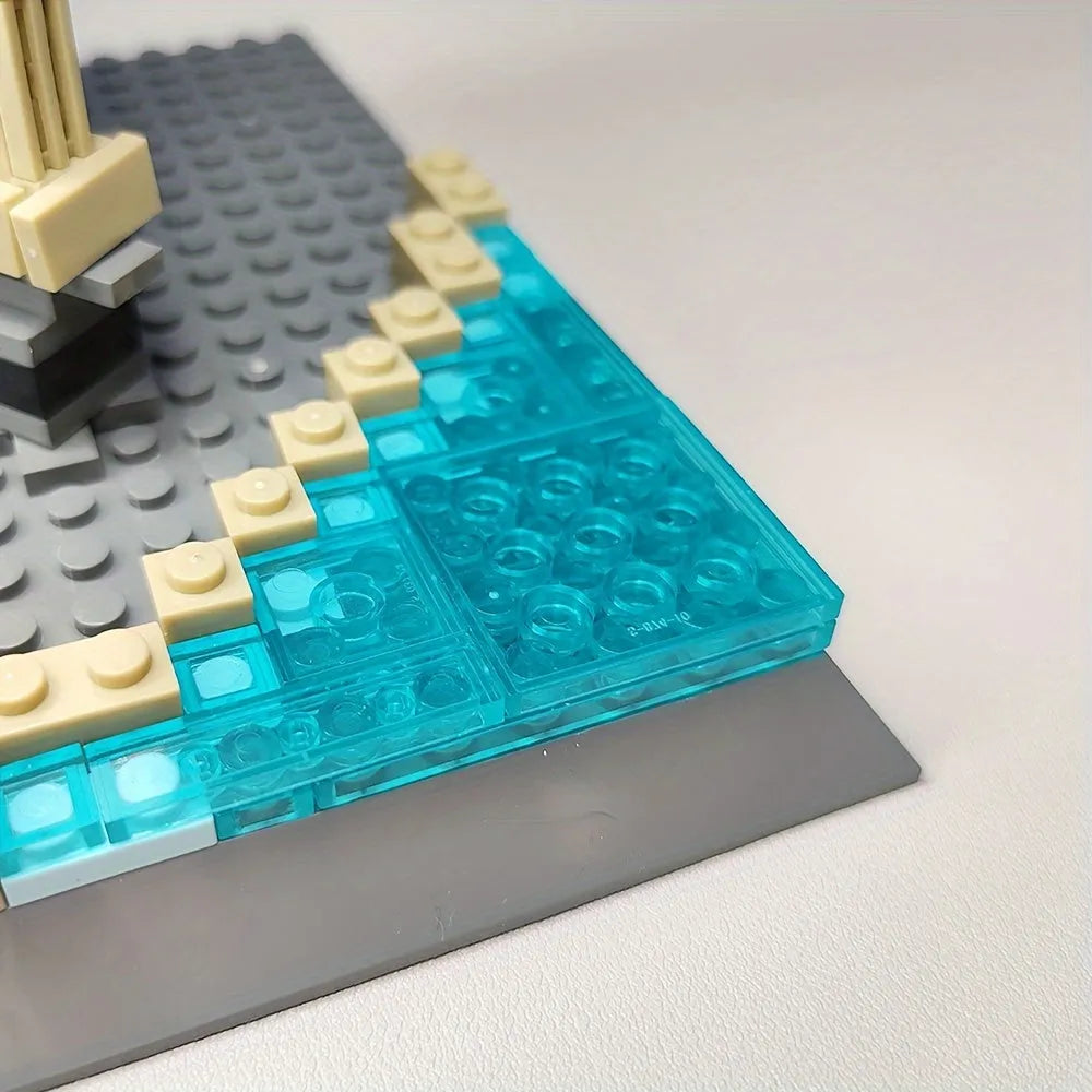 Building Blocks MOC Architecture Canada Toronto TV Tower Bricks Toy Construction Set Toys - 12