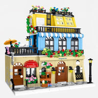 Thumbnail for Building Blocks Creator Expert MOC City Hotel Block Module Bricks Toy - 1
