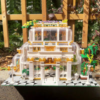 Thumbnail for Building Blocks MOC Expert Neoclassical Botanical Garden Bricks Toy - 2