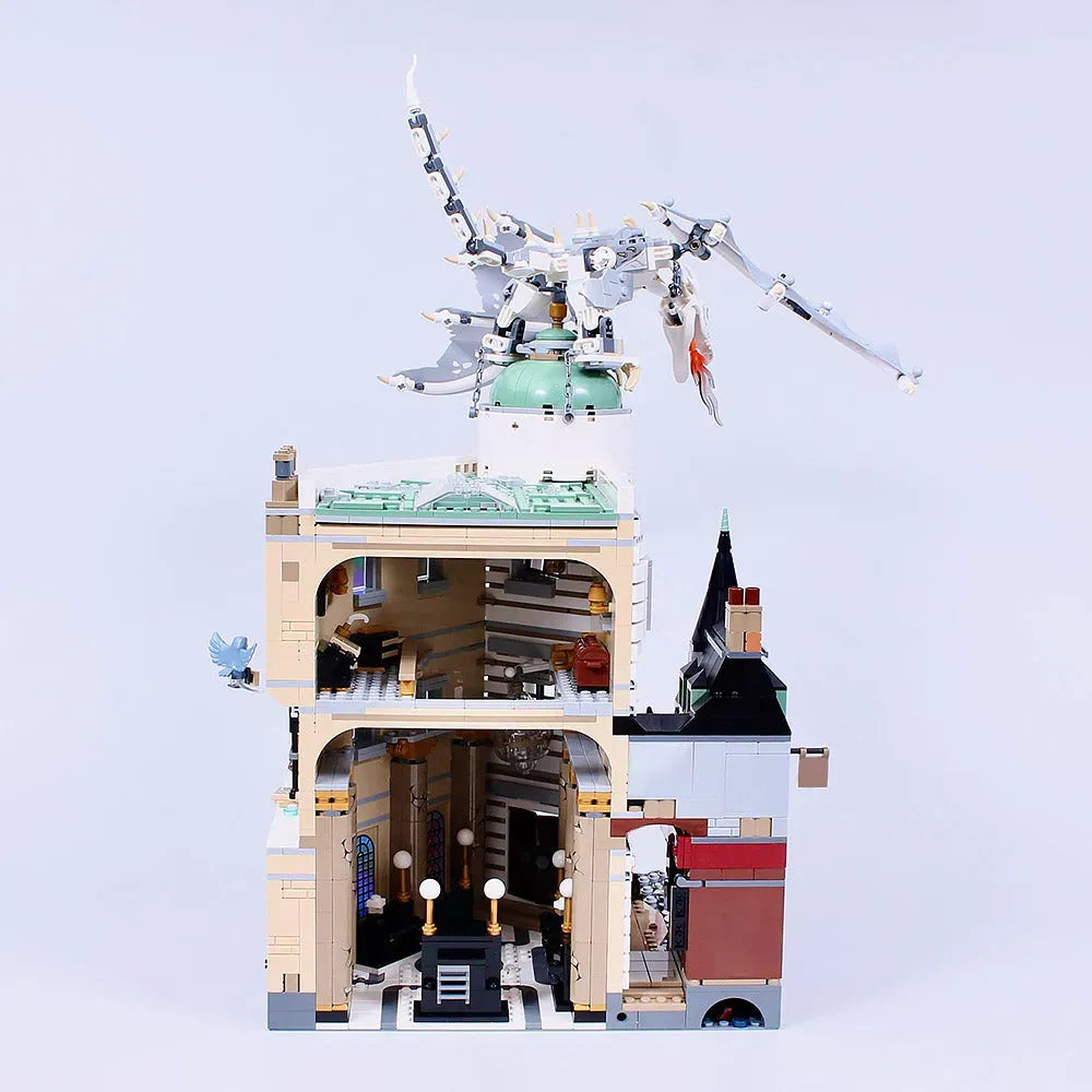 Building Blocks Harry Potter Movie Gringotts Wizarding Bank Bricks Toy - 4