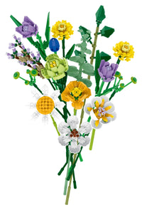 Thumbnail for Building Blocks Creator Expert Ideas Flowers Bouquet Bricks Toy Construction Set Toys - 1