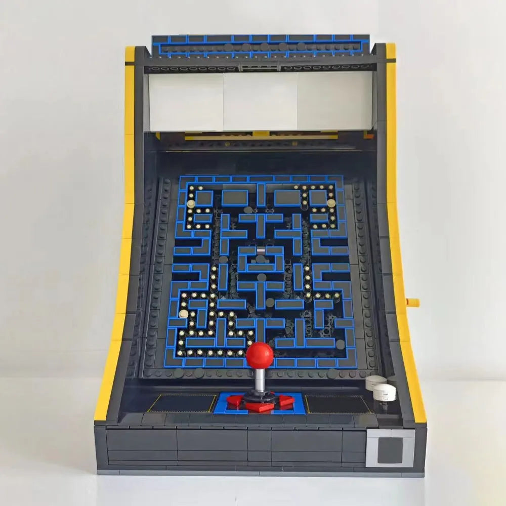 Building Blocks Ideas Expert MOC Pac Man Arcade Machine Bricks Toy - 1