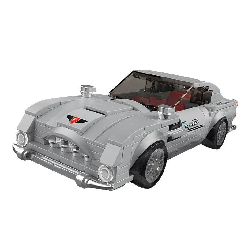 Building Blocks Tech Mini Martin 007 Speed Champions Car Bricks Toys Construction Set Toys - 1