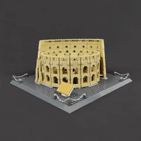 Thumbnail for Building Blocks MOC Architecture Italy Rome Colosseum Bricks Toy - 16