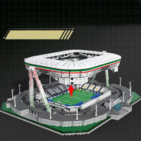 Thumbnail for Building Blocks Creator Expert MOC Juventus Allianz Stadium Bricks Toy - 12